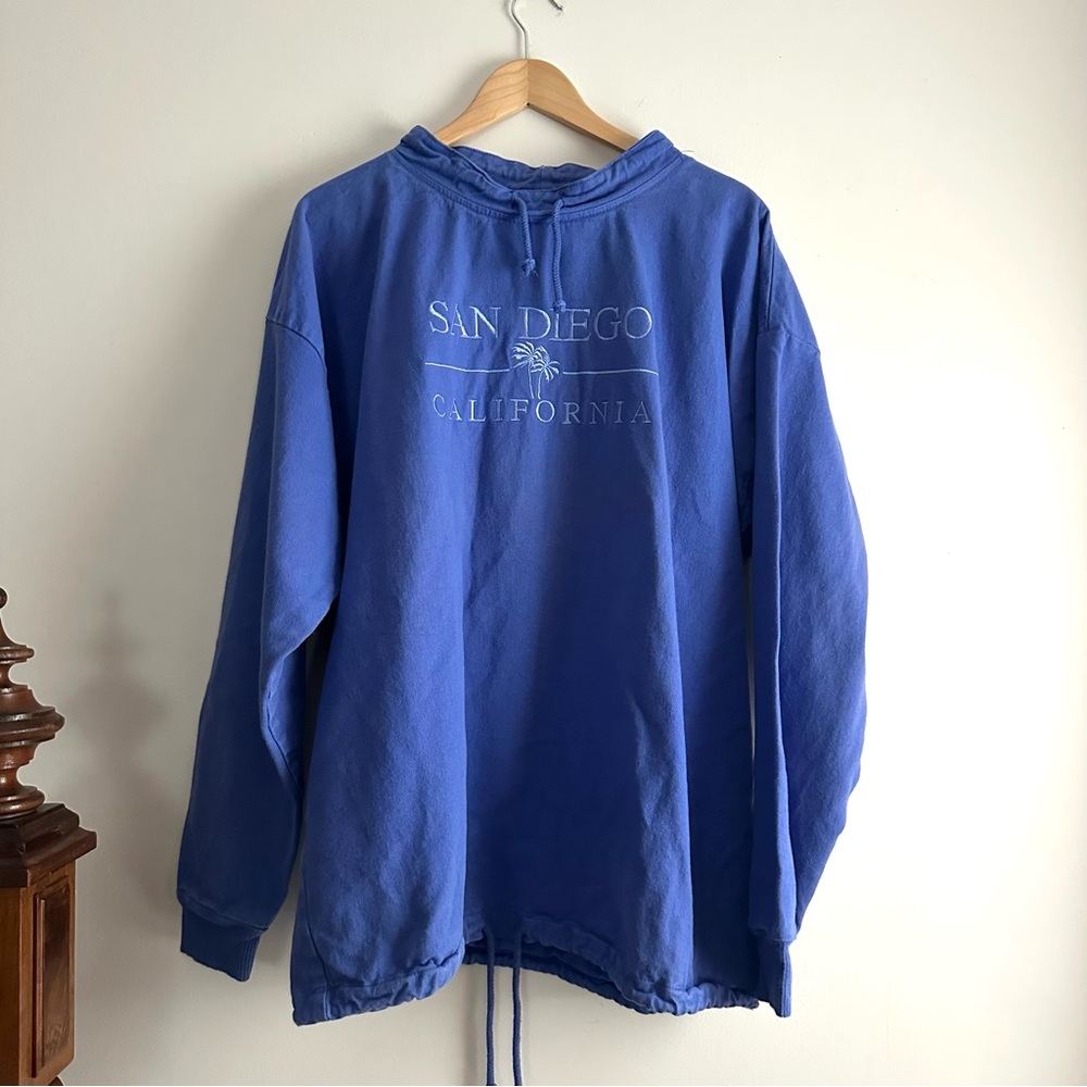 Vintage 90s San Diego California Drawstring Sweatshirt